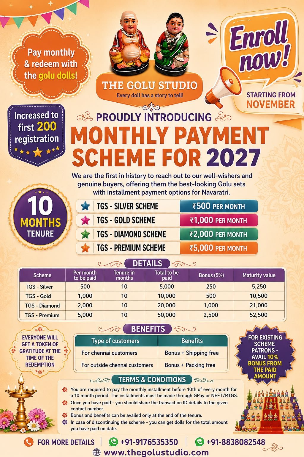 Inaugural Offer